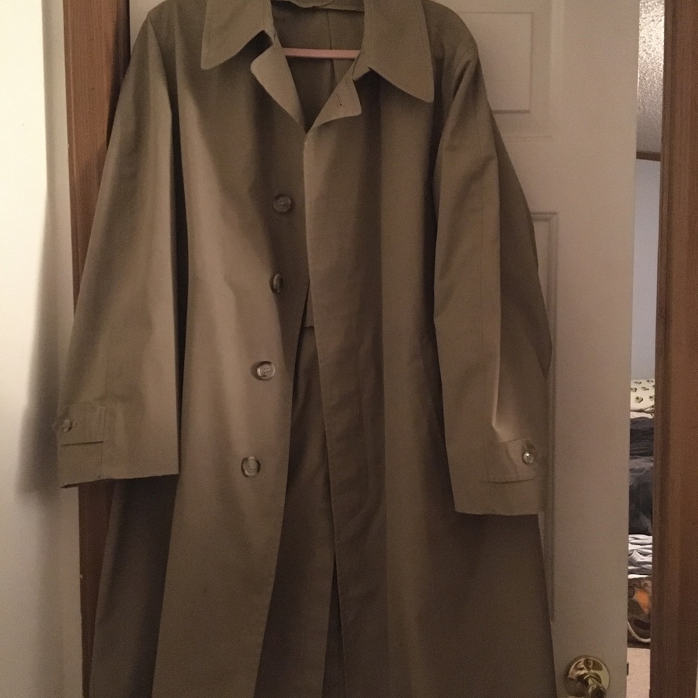 London fog trench coat